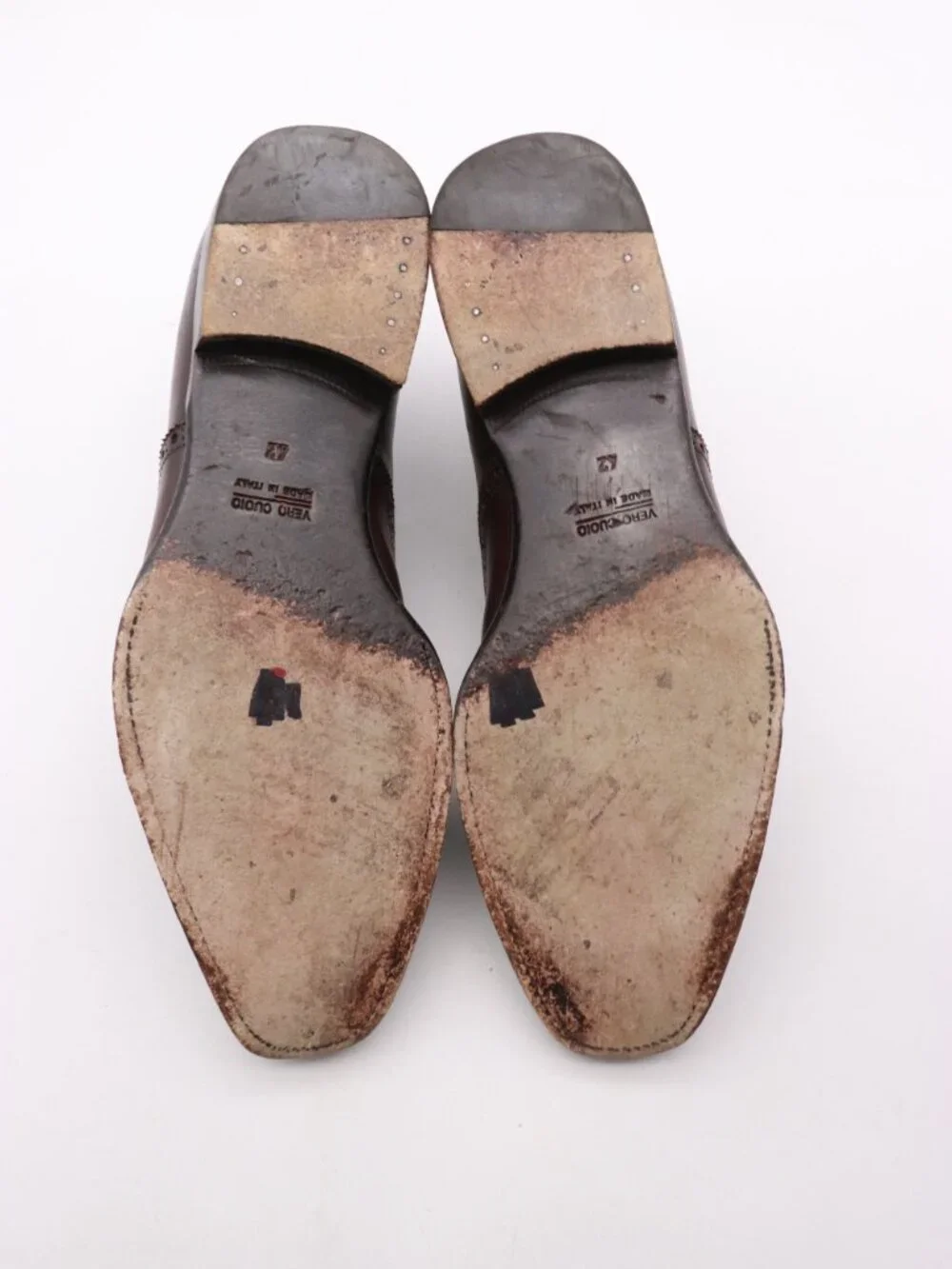 Suitsupply Oxford Wingtip Men's Size 9 Brown Leather Derby Dress Shoes Lace Up